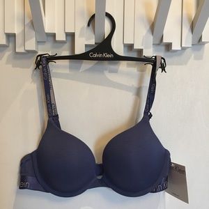 Calvin Klein bra 34B Blue